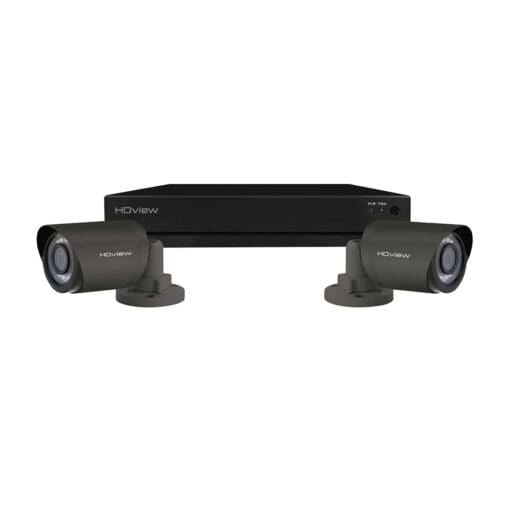 ESP 4CH 4MP 500GB 2 Bullet Camera Kit - Grey 325499