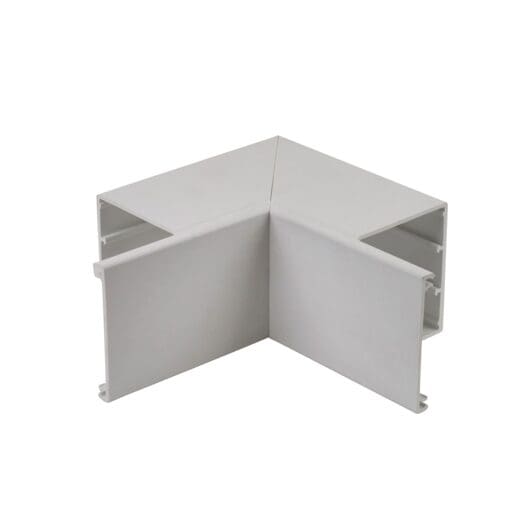 Univolt Maxi Trunking Internal Angle - 75 x 75mm - White 326742