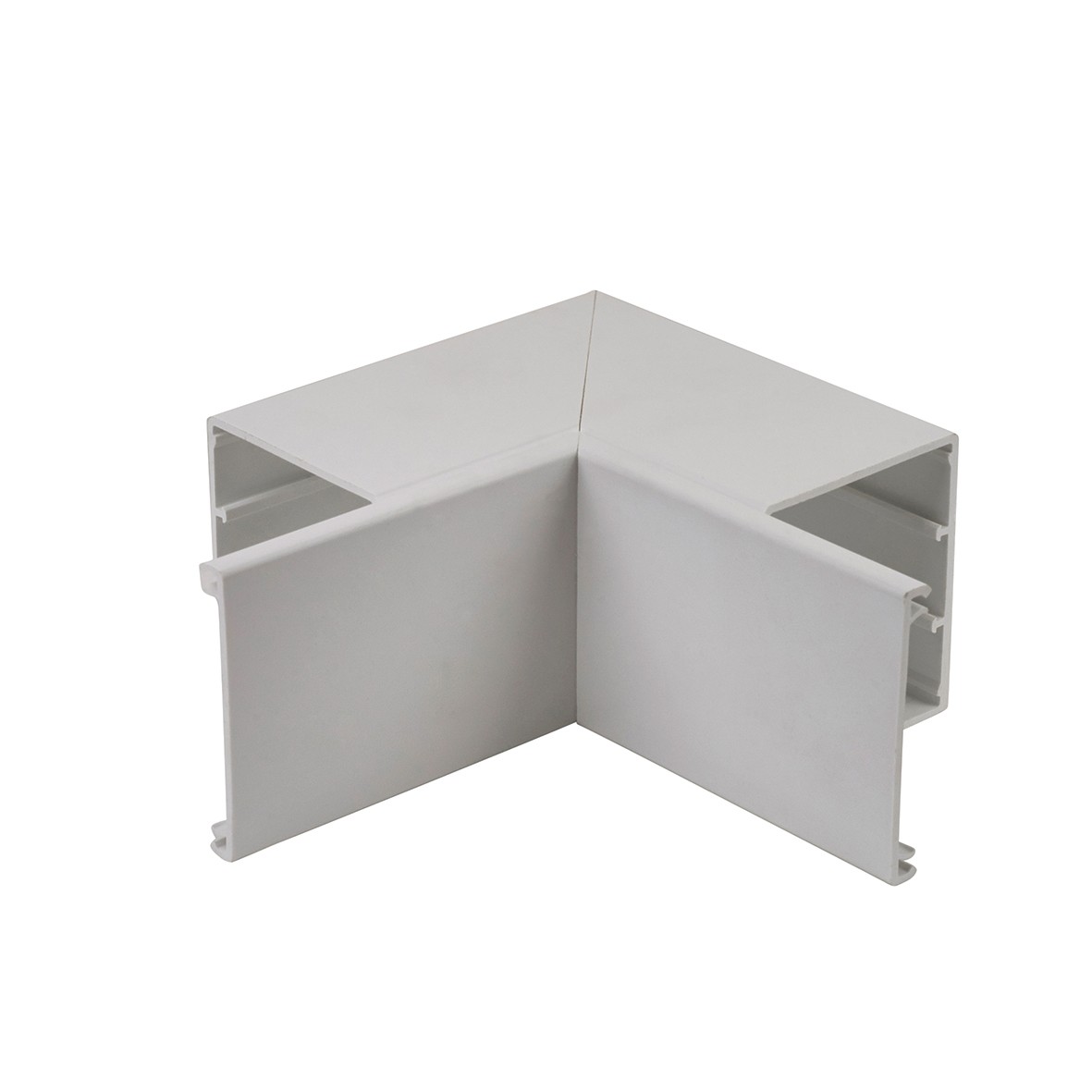 Univolt Maxi Trunking Internal Angle - 75 x 75mm - White 326742