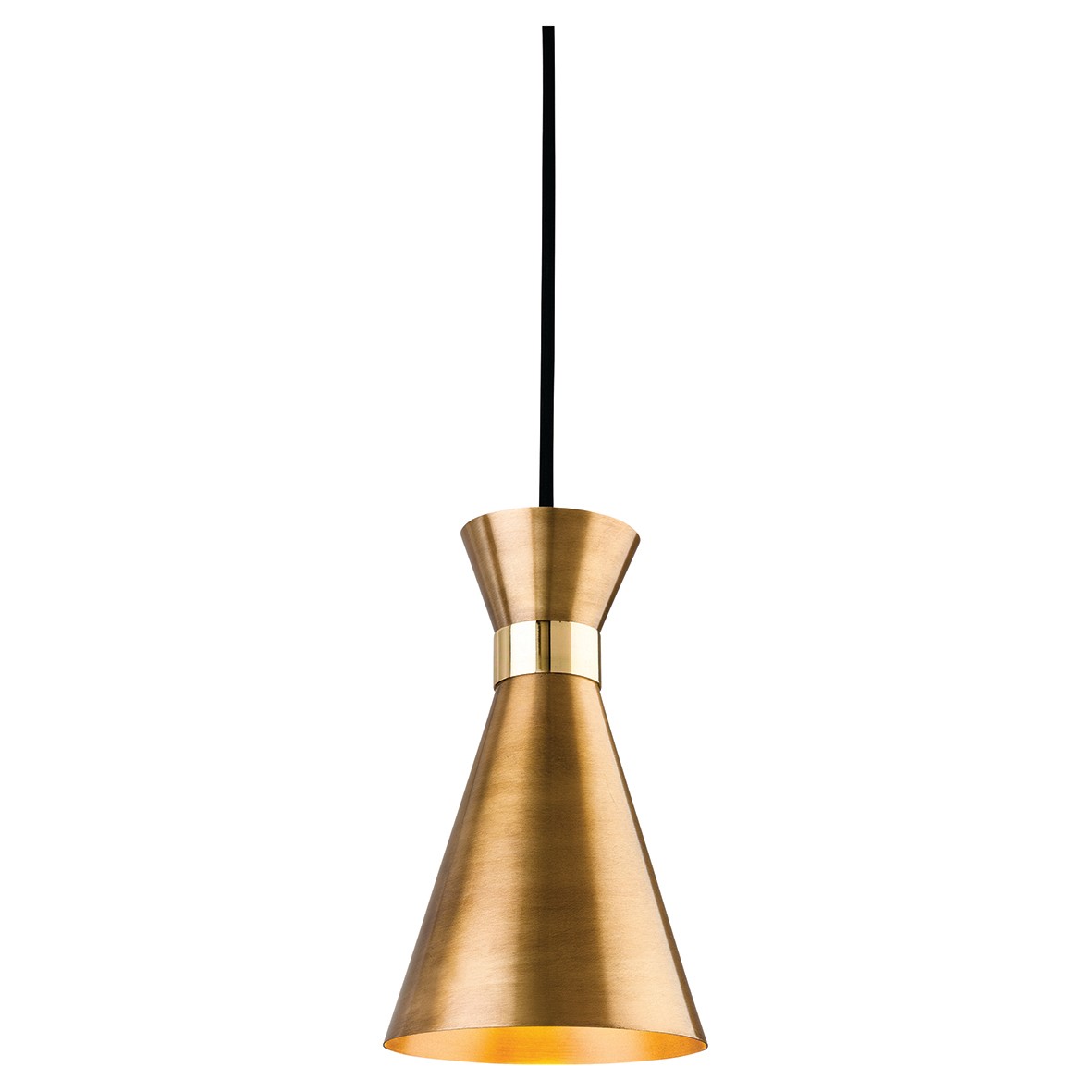 Touchpoint Ohio Ceiling Light Pendant - Antique Gold/Brass 327513