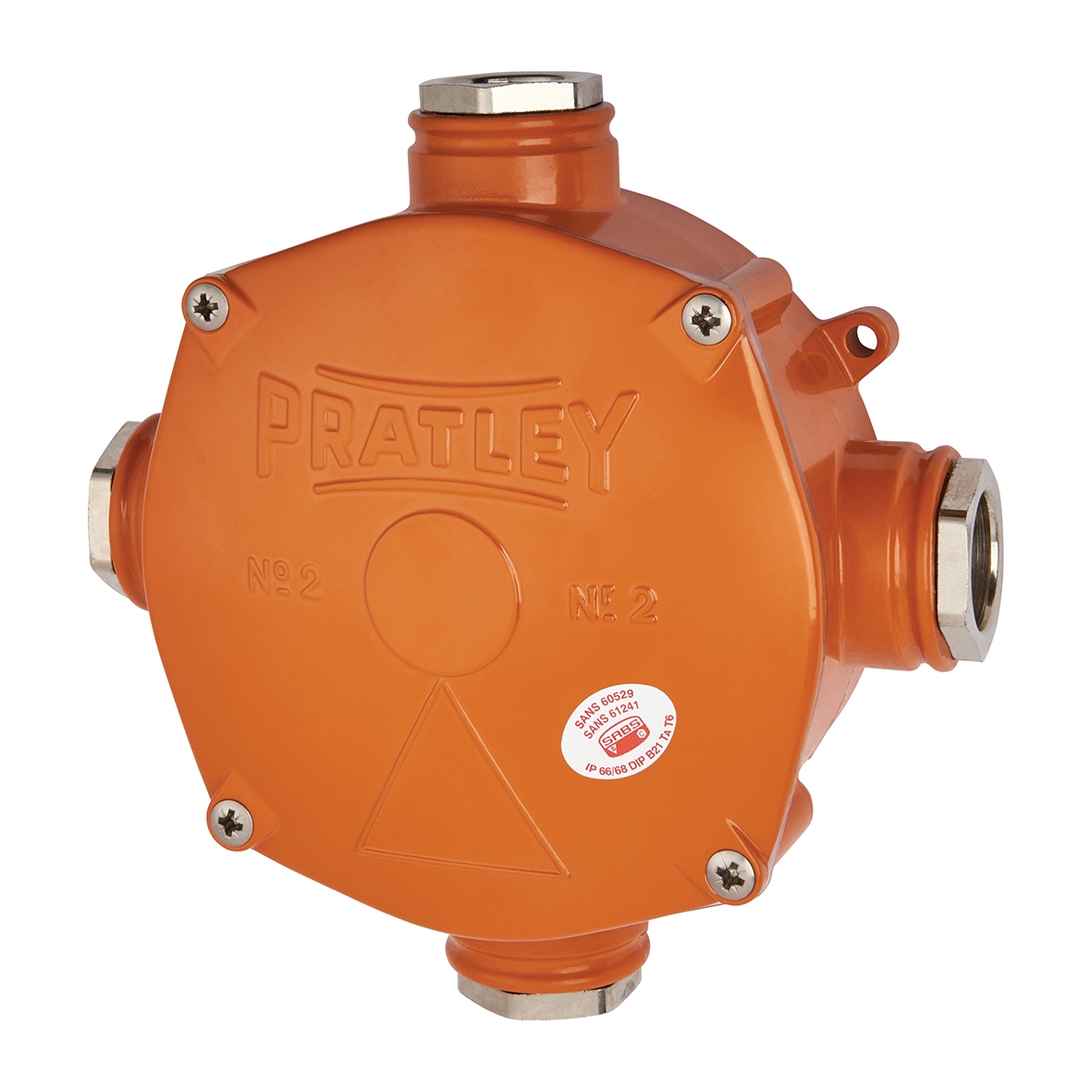 4 Entry Size 2 IP68 Pratley Box 335906