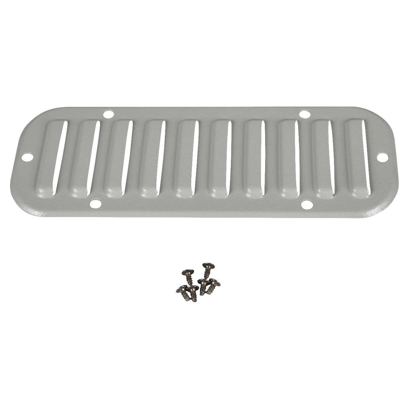 Schneider ClimaSys Metal Outlet Grille Cut-Out 317 x 120mm Louvre Vent 338914