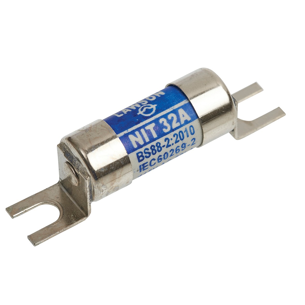 10x 32A 400/415V NIT Industrial Fuse-Links with Bolt Connections 340565