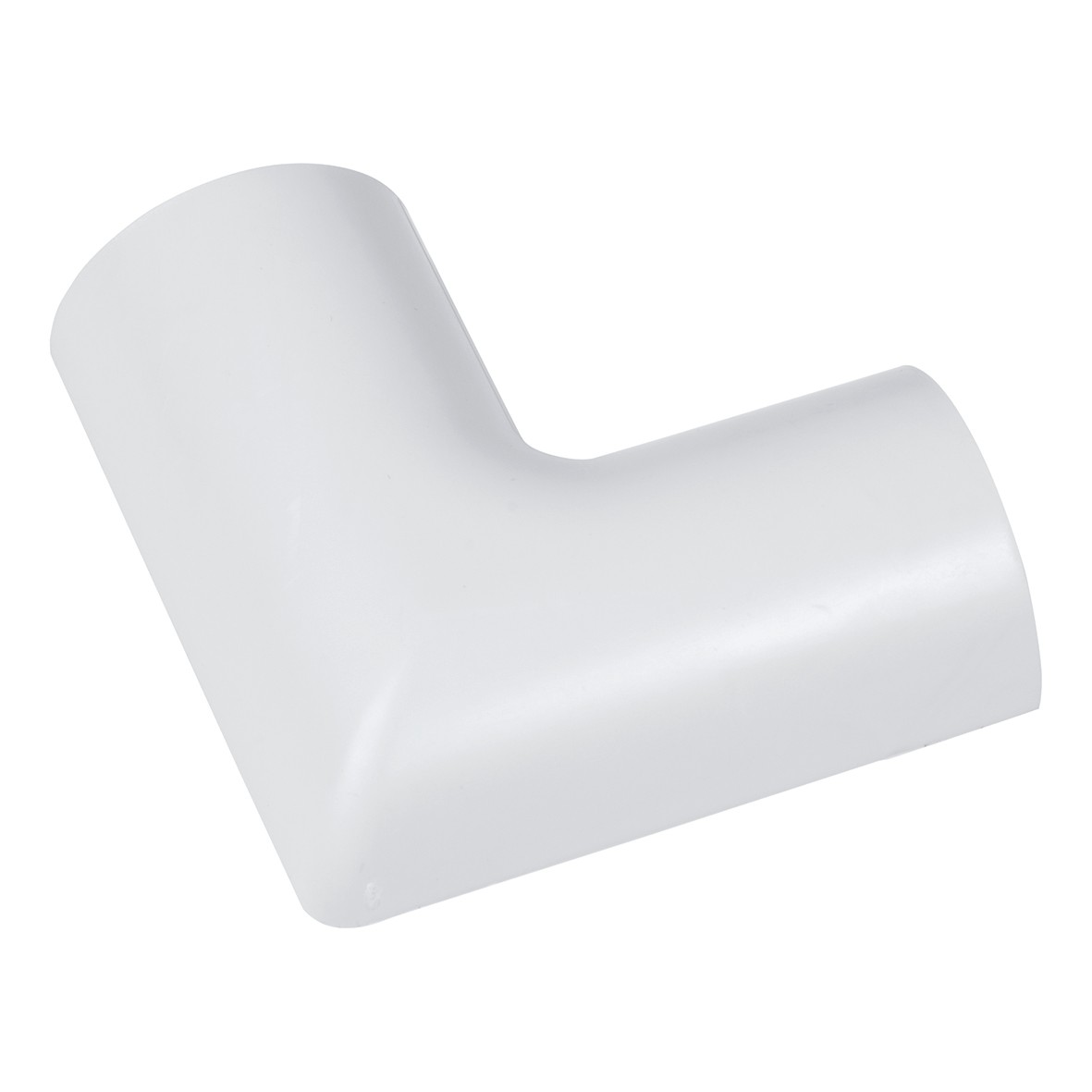 D-Line Flat Bend Clip-Over - White 342192
