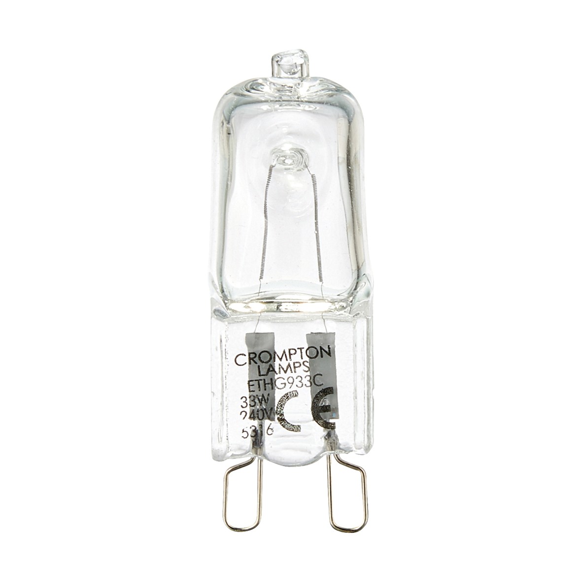 G9 240V 33W Clear Lamp 343633