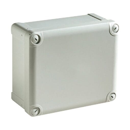 Schneider Thalassa TBS ABS Industrial Box - 74 x 74 x 54mm - Grey 346399
