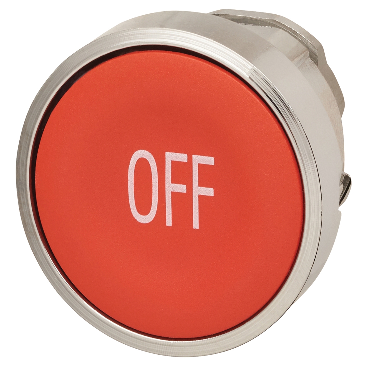 Schneider XB4 Series Marked OFF Flush Push Button Head - Red 347061