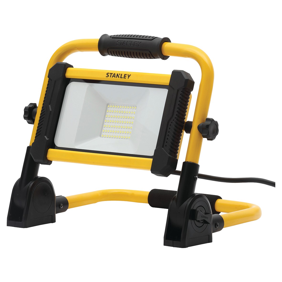 Stanley 240V 50W LED Folding Site Light - Yellow/Black 347834