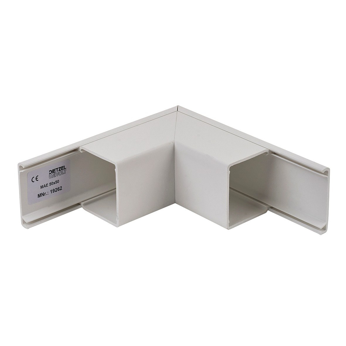 Maxi Trunking External Angle - 50 x 50mm - White 357409
