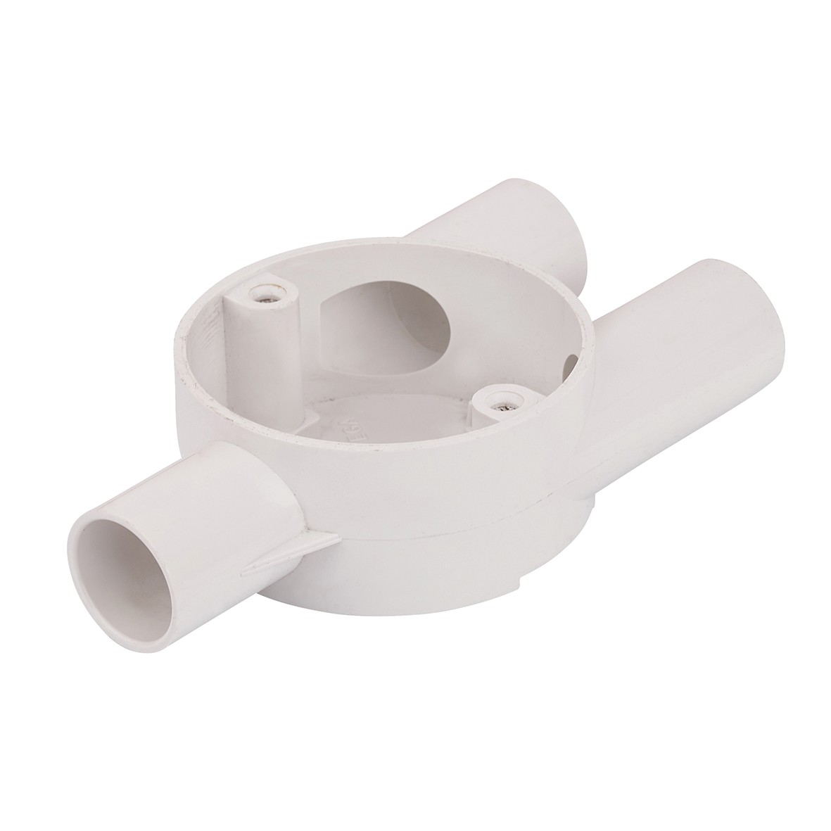 PVC Conduit Y Box - 25mm - White 364955