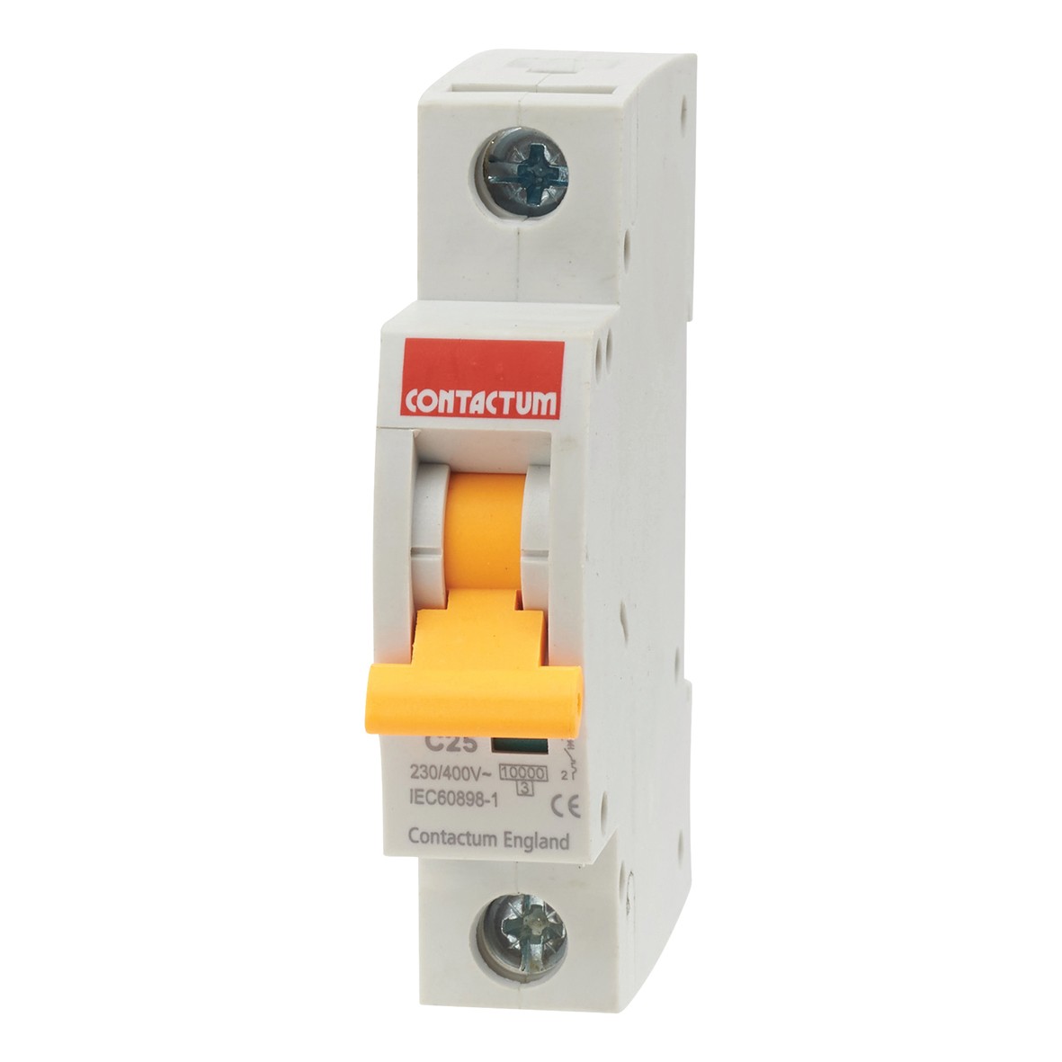 5x 25A 10kA Type C SP MCB 365446