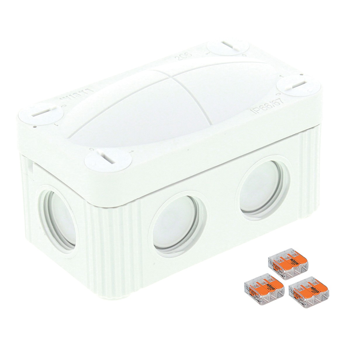 Wiska Combi 206 Wago's - White 367982