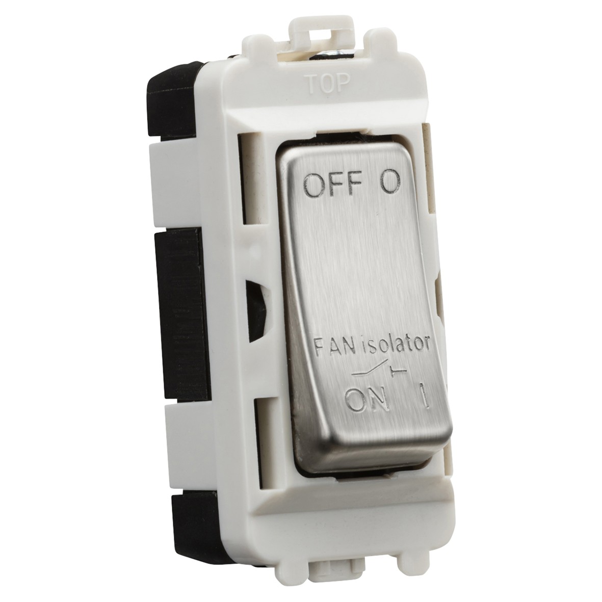 Knightsbridge 10AX Triple Pole Printed Grid Switch - Fan Isolator - Bru 369385