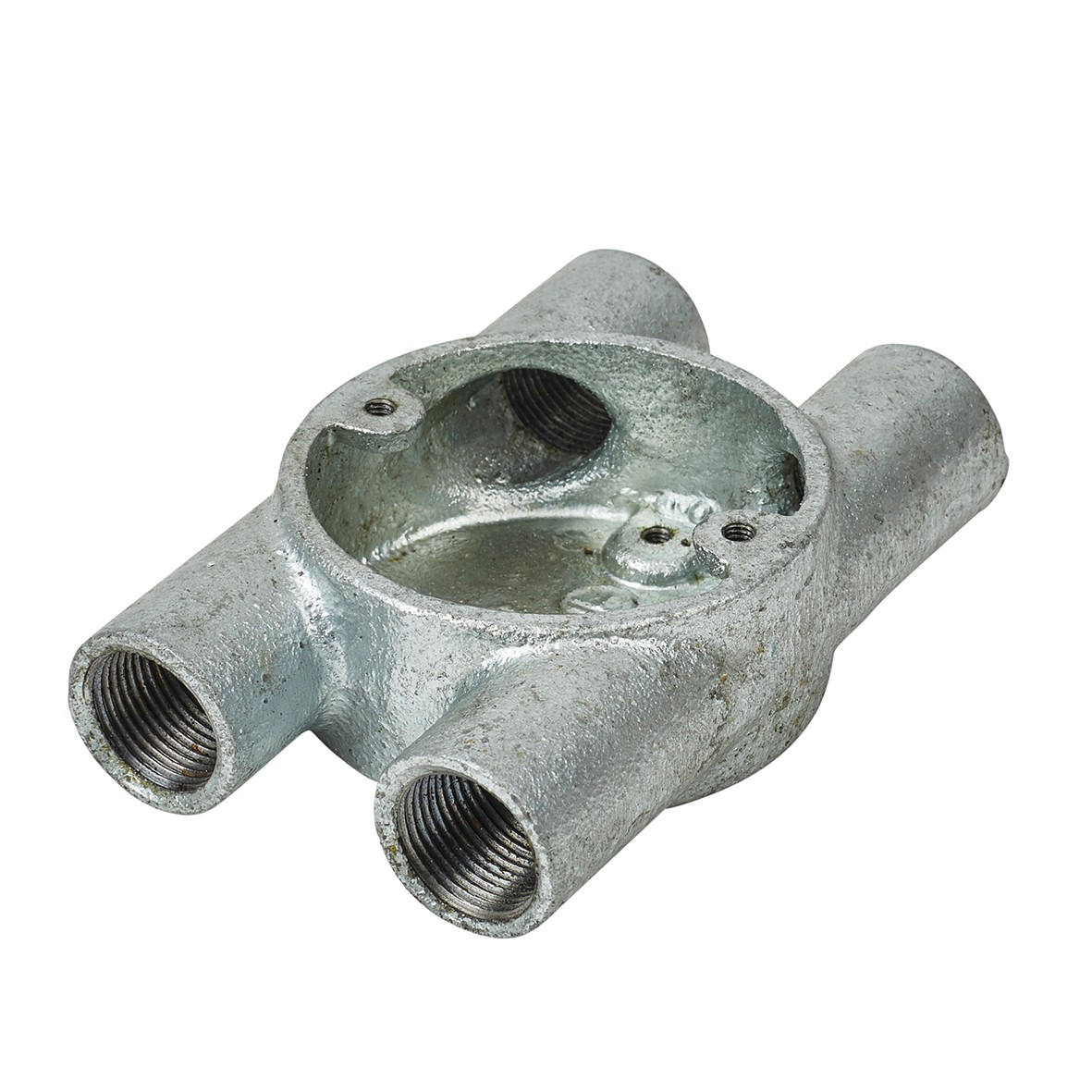 Steel Conduit H Box - 20mm - Galvanised 377361