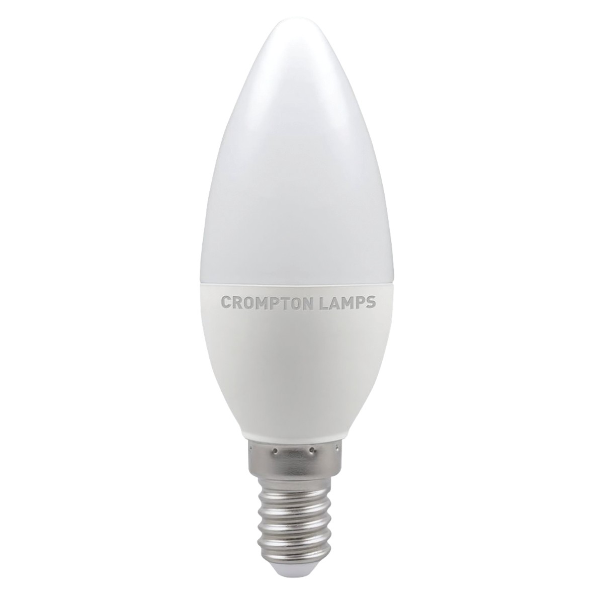 Crompton 5W SES LED Thermal Plastic Dimmable Candle Lamp - 6500K Daylig 377438