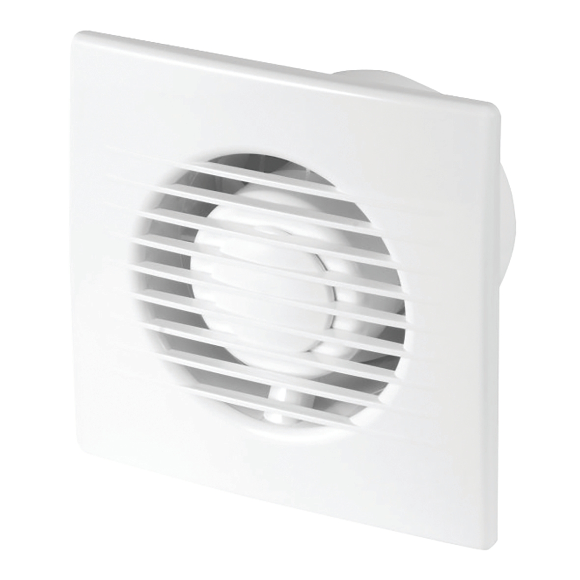 Awenta Wabis Extractor Fan with Terminal Block - 4"/100mm - White 380213