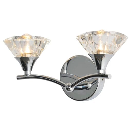 Reena 2L Wall IP44 Chrome 385014