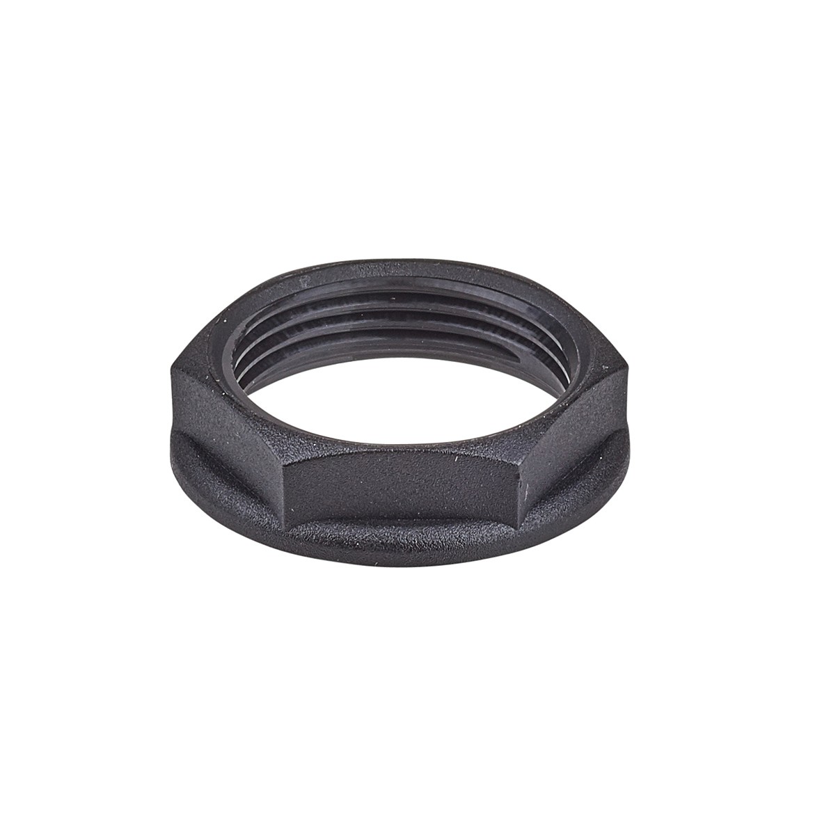 10x 25MM PVC LOCKNUT BLACK 394462