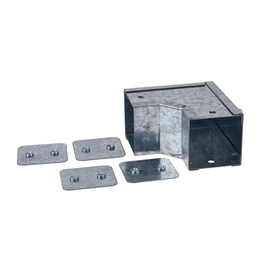 Galvanised External Square Bend - 90Â° - 50 x 50mm 396939