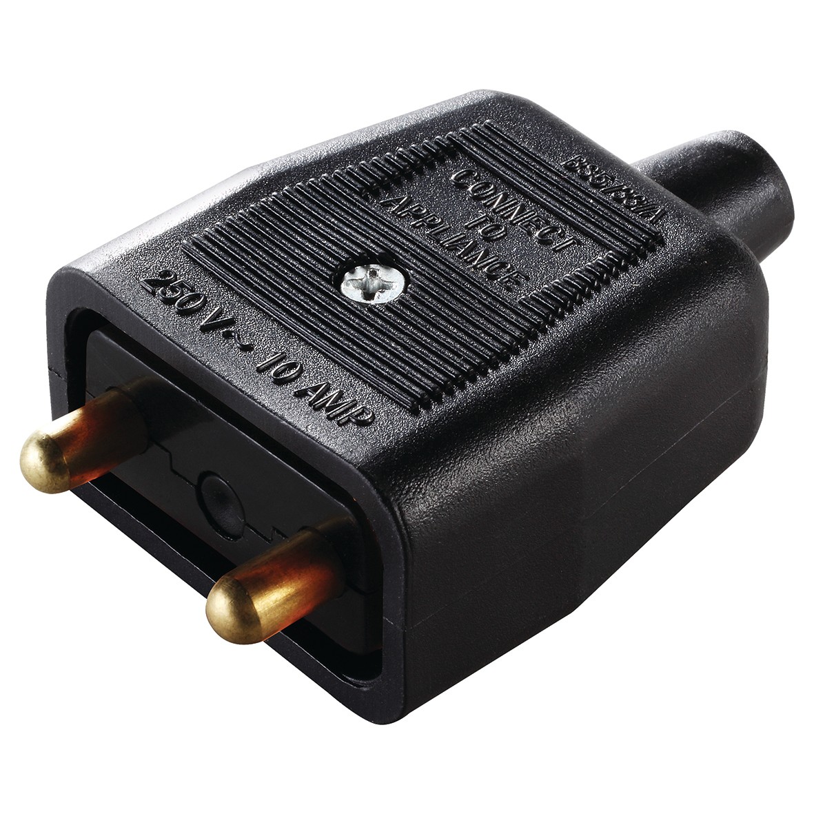 5x BG PLG SIDE 2 PIN HD REV IL CONNECTOR BLACK 399400