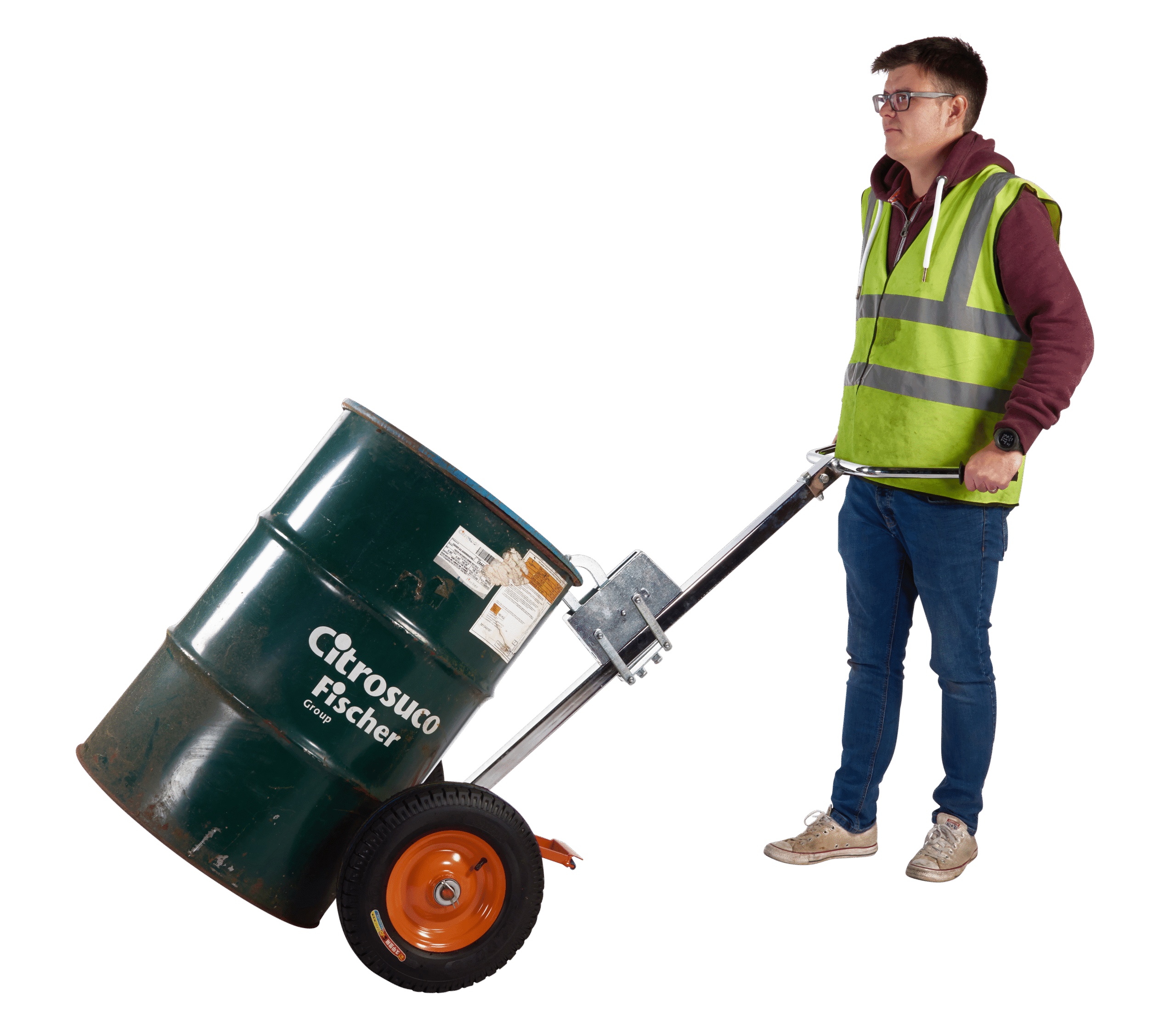 Drum Lifting and Handling Trolley