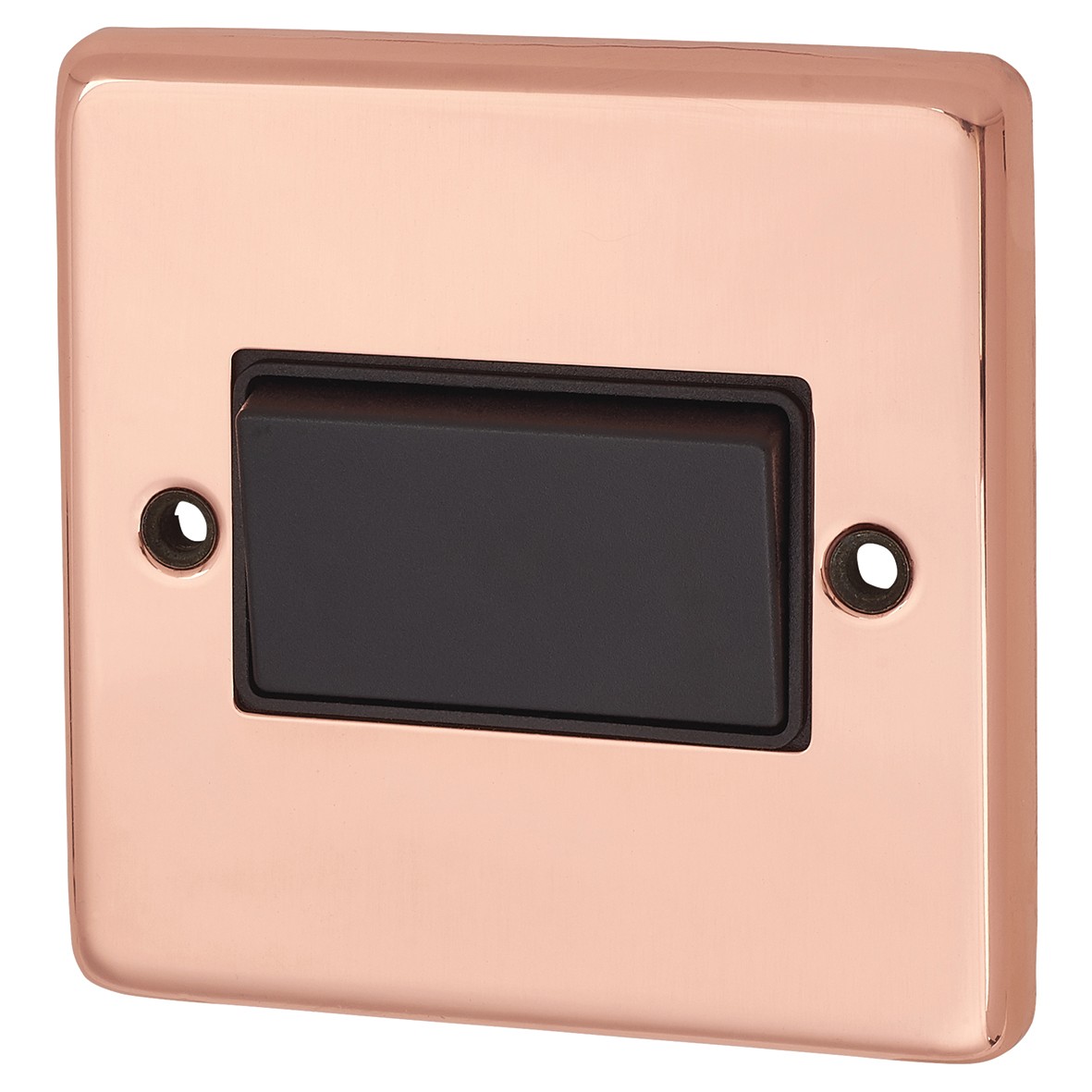 G&H Brassware 10A Fan Isolator Switch - Bright Copper 404233