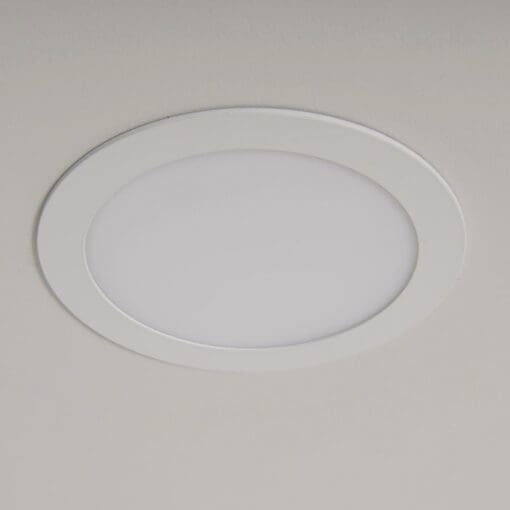 KSR Starlet 12W LED Flat Panel Downlight - 4000K Cool White - White 406921