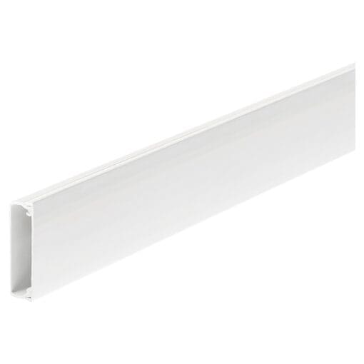 10x MK Ega PVCu Mini Trunking 40x16x3000mm - White 407373