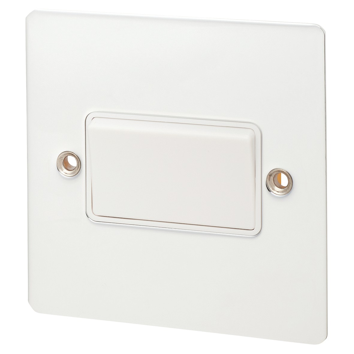 Hamilton Sheer 10A 1 Gang Triple Pole Wide Rocker Switch - Bright Chrom 408044