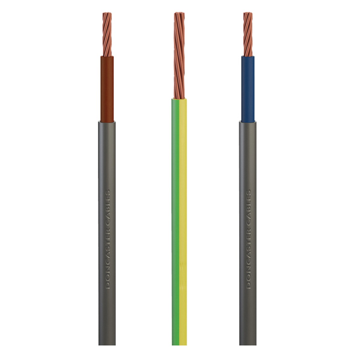 Doncaster Cables Meter Tails Cable (6181Y) 25mm2 x 1m 411548