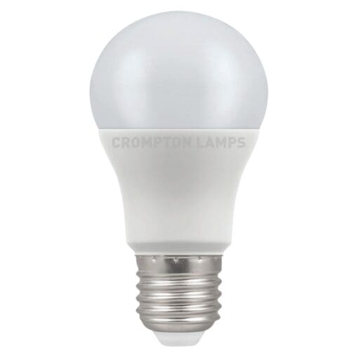 Crompton 8.5W ES LED Thermal Plastic GLS Lamp - 4000K Cool White 418470