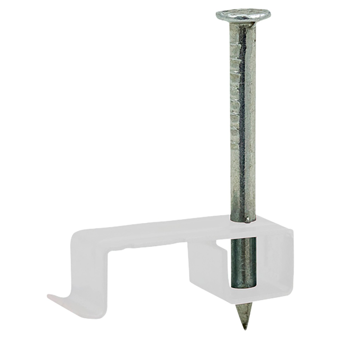 Unicrimp Fire Rated LSF Twin & Earth Cable Clips - 1-2.5mm - White 418992