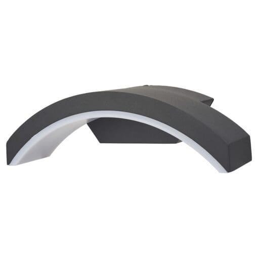 Integral ILDEA008 Curve Wall Light 7.5W Dark Grey 3000k 426340