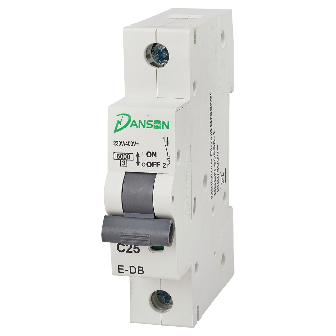 Danson 25A Single Pole 6kA MCB Module - Type C 434885