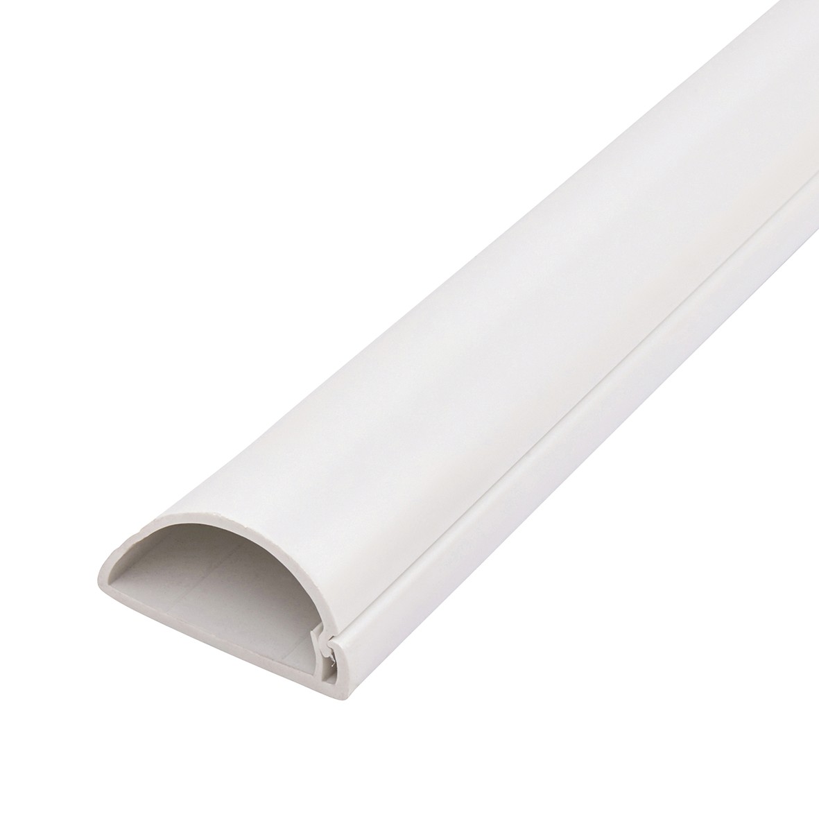 4x D-Line 3m Length S-Adh. 50x25mm 1/2 Round - White 438646