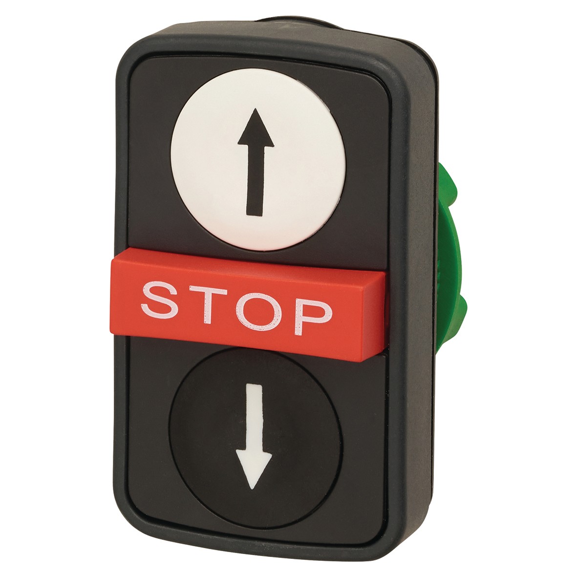 Schneider XB5 Series Plastic Double Headed Push Button With STOP 439516