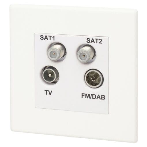 Hamilton Hartland G2 Non-Isolated TV+FM+SAT1+SAT2 Quadplexer 2in/4out D 443120