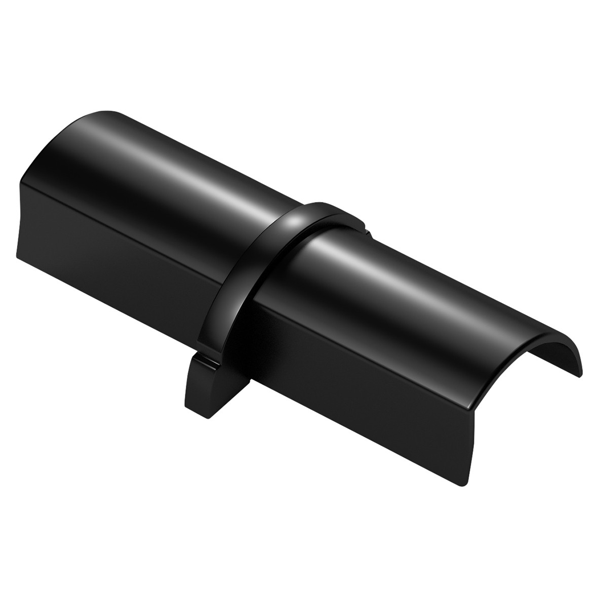 D-Line 1/2 Round Micro PVC Trunking Coupler - 16 x 8mm - Smooth-Fit - B 443541