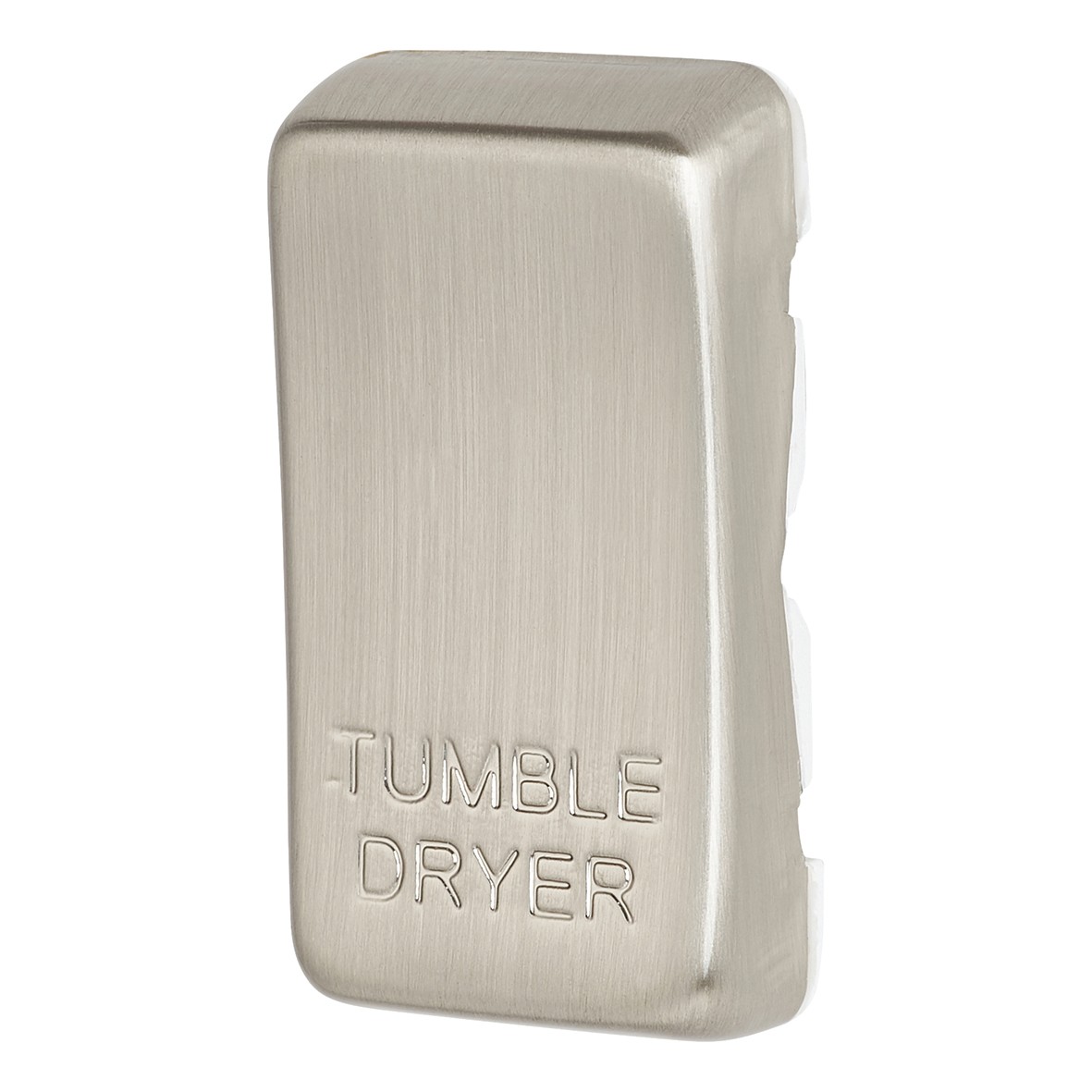 10x BG Printed Switch Module - Tumble Dryer- Brushed Steel 443900