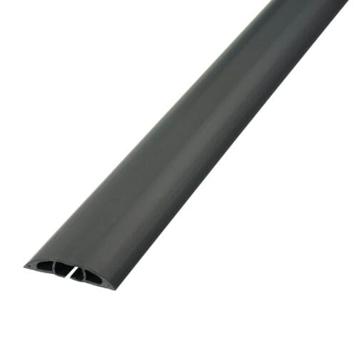D-Line Light Duty Floor Cable Protector 1.8m Black, 60mm wide, 17x9mm c 445916
