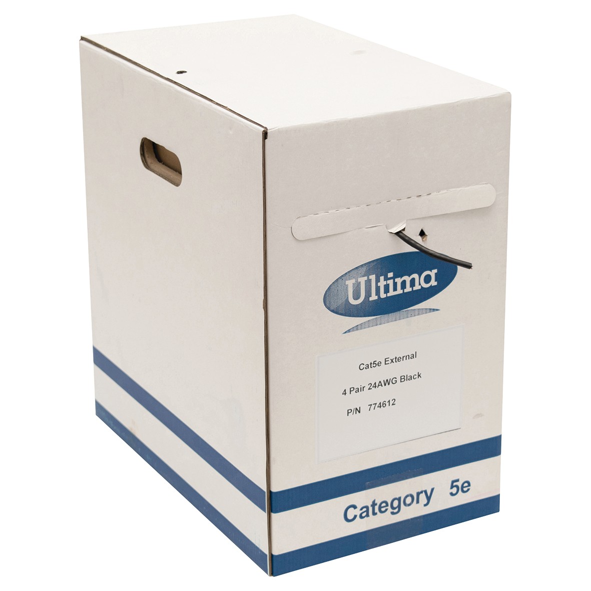 Ultima Cat5e U/UTP Data Cable PE External, Full Copper, Reelex Box, Fca 445981