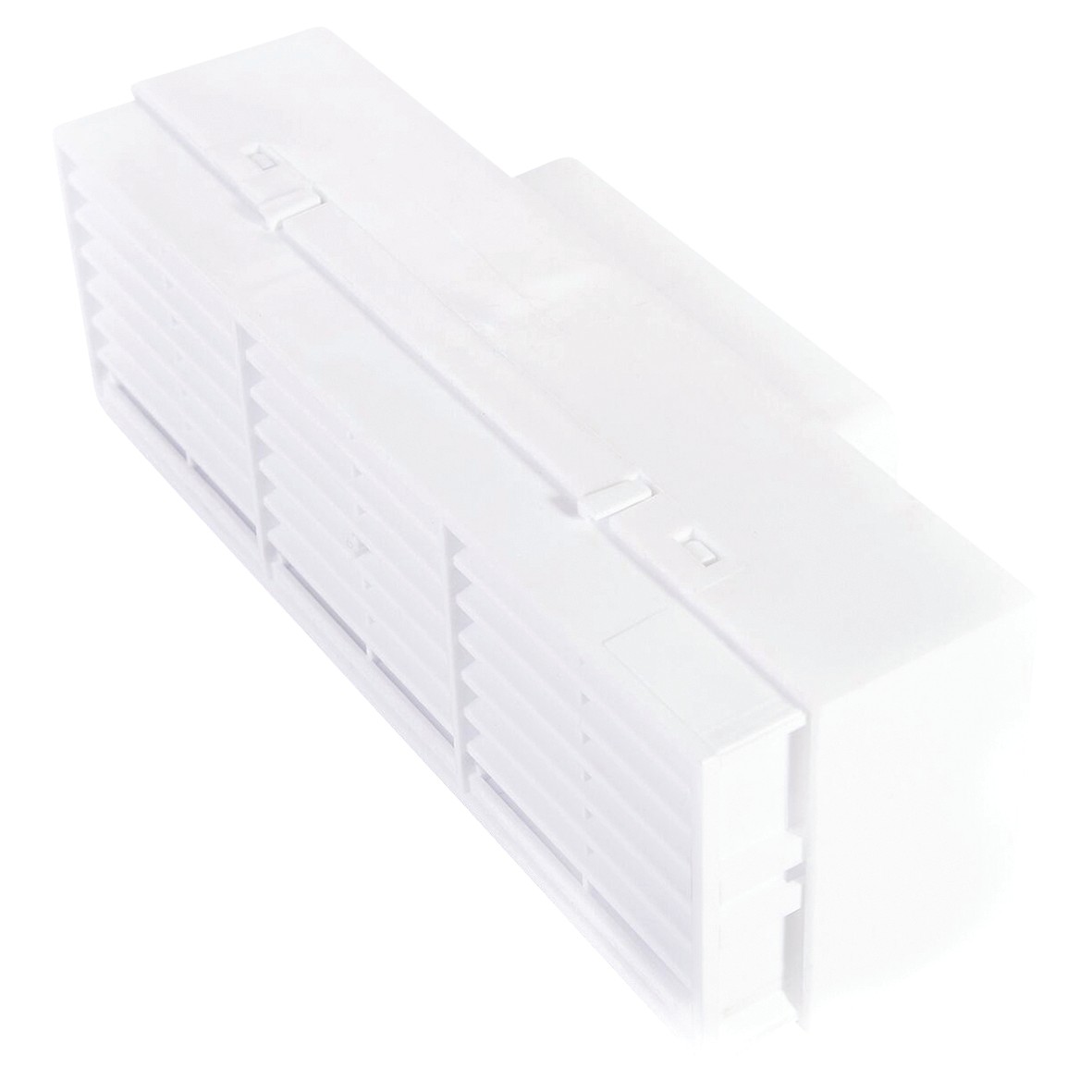 Rytons Multifix Air Brick with Adaptor for 110mm x 54mm Ducting - White 451728