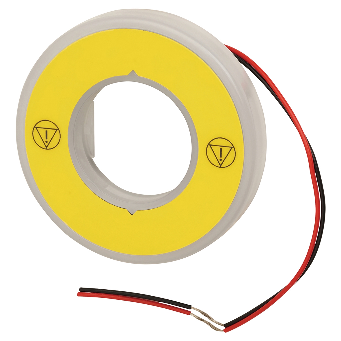 Schneider 24V Red Fixed LED Indicator No Text With Yellow Logo Label 452728