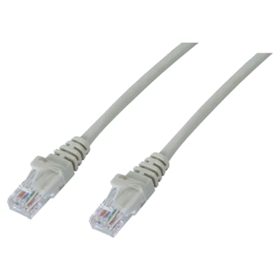 10x Cat5 RJ45 Patch Lead - 2m - Grey 453484