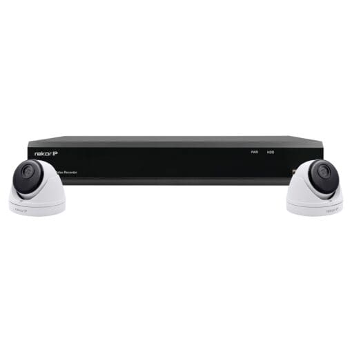 ESP Rekor IP 4 Channel POE 2MP 2 Dome Camera Kit 1TB 453780