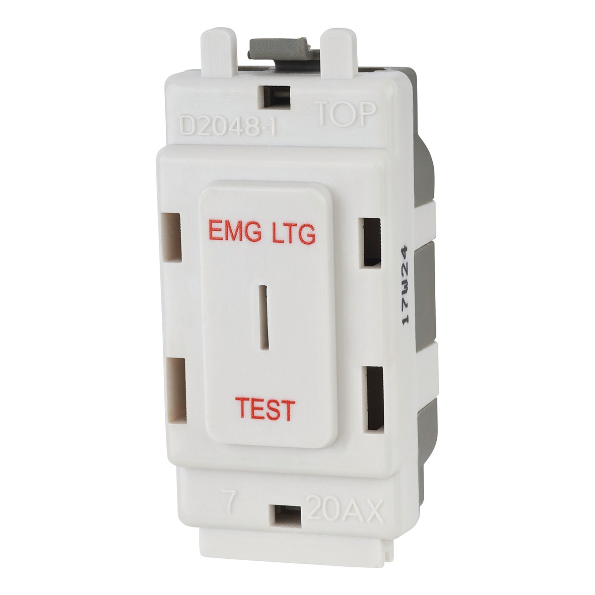 Grid 20Ax 2 Way Single Pole Secret Key Module Labelpower *Emg Ltg Test* 463922