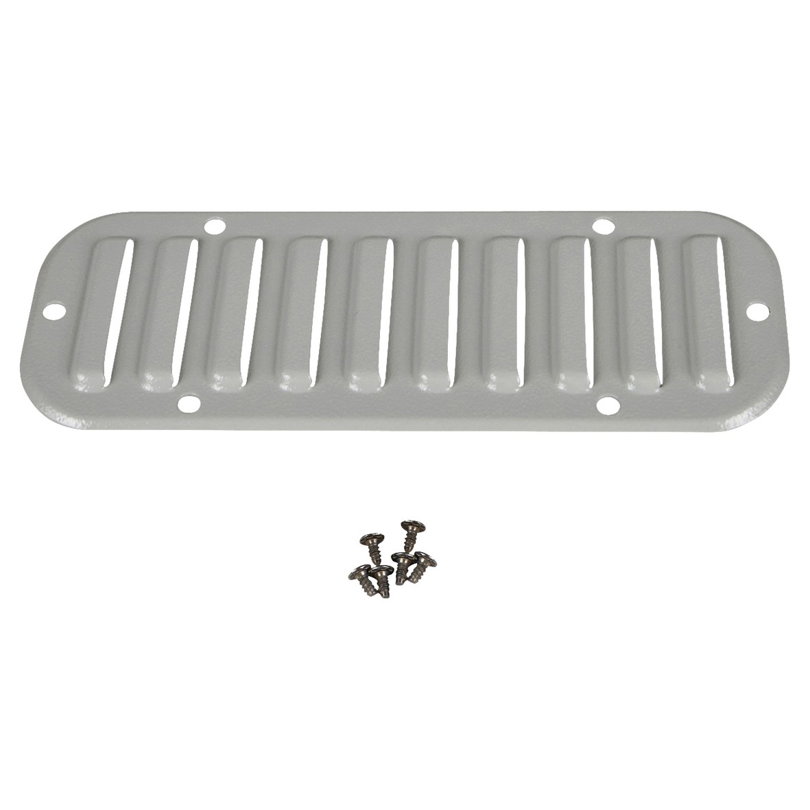 Schneider ClimaSys Metal Outlet Grille Cut-Out 417 x 120mm Louvre Vent 463947