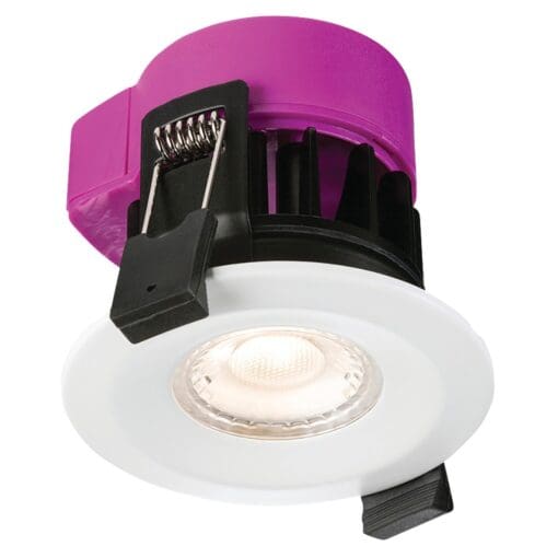 Knightsbridge 6W IP65 Fire Rated Fixed Recessed Downlight - Dimmable - 477106