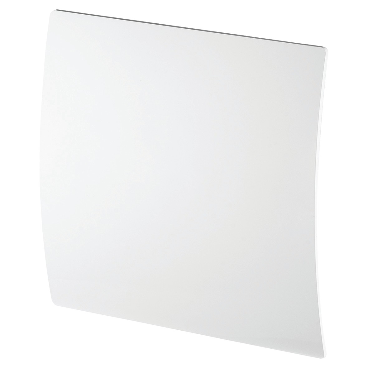 Awenta Escudo Front Panel Extractor Fan Cover - 5"/125mm - White 478214