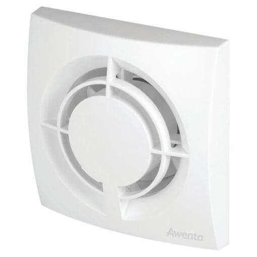 Awenta Fabio Extractor Fan with Timer - 4"/100mm - White 484851